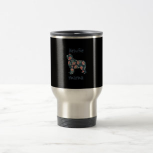 Taza De Viaje Newfie mama Presente madre de perro de Terranova