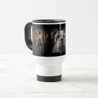 Taza De Viaje Niedlicher Haustier Hund 3 Foto kundenspezifisch