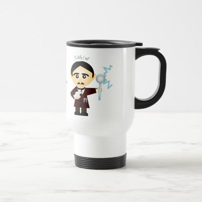 Taza De Viaje Nikola Tesla (Derecha)