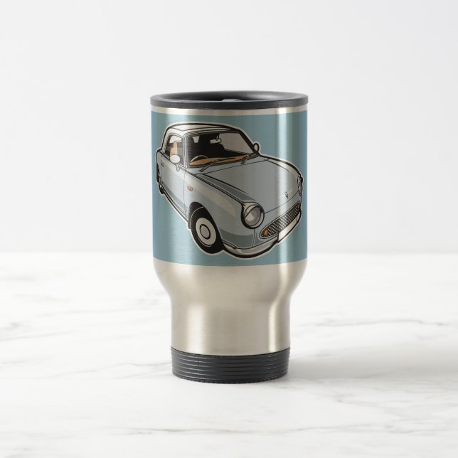 Taza De Viaje Nissan Figaro Pale Aqua (Centro)