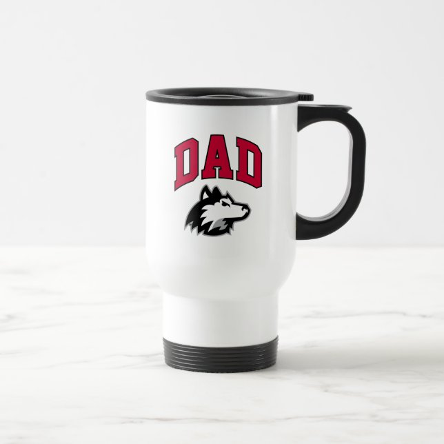 Taza De Viaje NIU Huskies Dad (Derecha)
