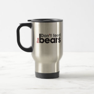 Taza De Viaje No alimente los osos
