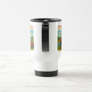 Taza de viaje No Boardrooms/Open Road Agregar te