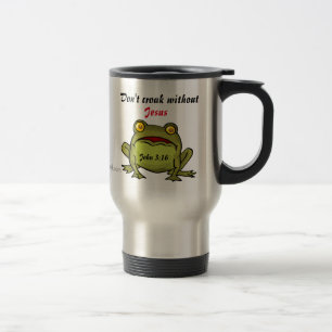 Taza De Viaje No croak sin Jesús