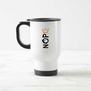 Taza De Viaje No hay reyes América Democracia Anti-Trump I