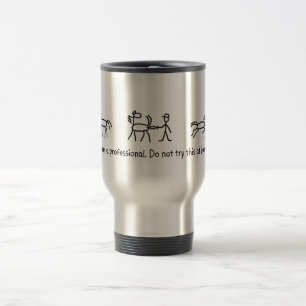 Taza De Viaje No intente a este en casa profesional