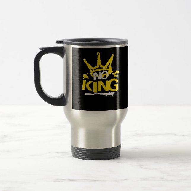 Taza De Viaje No King Minimal Clean (Izquierda)