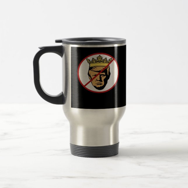 Taza De Viaje No Kings Anti Creative Classic Design (Izquierda)