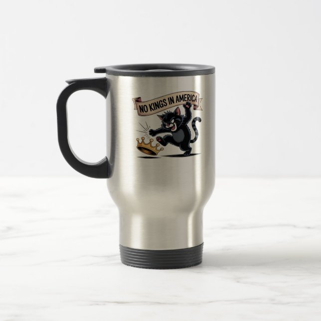 Taza De Viaje No Kings In America Classic Creative Style (Izquierda)