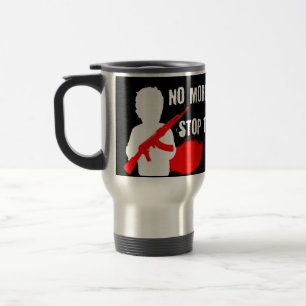 Taza De Viaje No más niños soldados viajan/viajan a casa