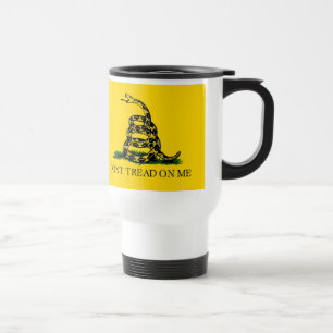 Taza De Viaje No me toques - Bandera de Gadsden