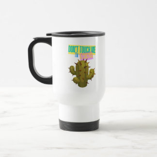 Taza De Viaje No Me Toques, Soy Un Cactus