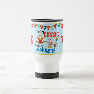 Taza De Viaje No mi taza personalizada circo del viaje