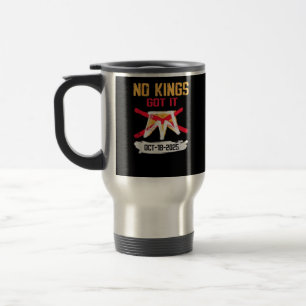 Taza De Viaje No Rey Patriótica Libertad No Reyes En América Cre