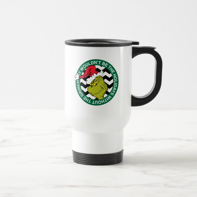 Taza De Viaje No serían las vacaciones sin Grinch (Derecha)