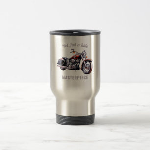 Taza De Viaje No solo una obra maestra de la moto retro