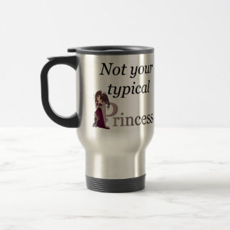 Taza De Viaje No su princesa típica Travel Mug… Estilo de Ceri