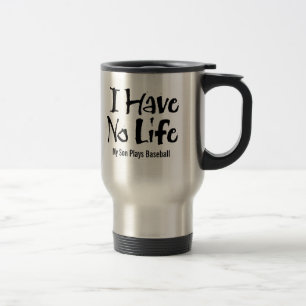 Taza De Viaje No tengo vida (béisbol)