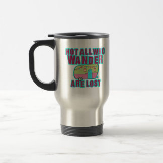 Taza De Viaje No Todos Los Que Saltan Son Mugs Perdidos