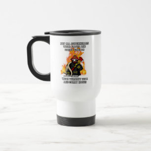 Taza De Viaje No todos los superhéroes... bombero