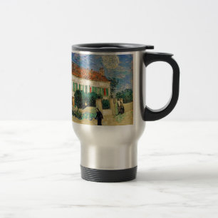 Taza De Viaje Noche blanca de la casa de Van Gogh