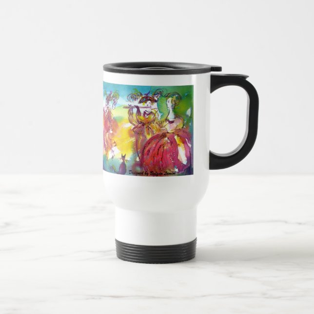 Taza De Viaje NOCHE DE CARNAVAL / Mascarada veneciana, música de (Derecha)