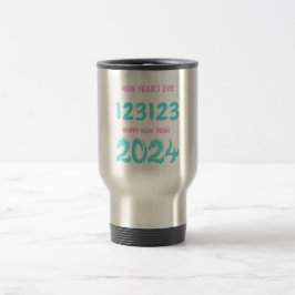 Taza De Viaje Nochevieja 123123 Feliz Año Nuevo 2024