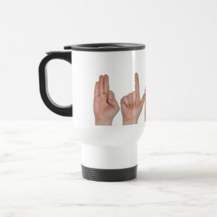 Taza De Viaje Nombrar a tu flor de cerdo