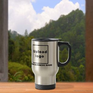 Taza De Viaje Nombre comercial y logotipo de la banda de viajes
