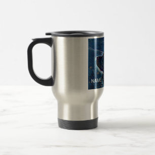 TAZA DE VIAJE NOMBRE PERSONALIZADO BOMBA DE VIAJE CON RECUPERADO