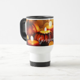 Taza De Viaje Nombre personalizado Brimpkins con brillo Efecto B