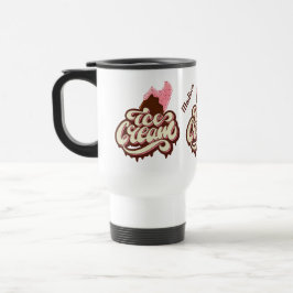 Taza De Viaje Nombre personalizado Hielo crema mugs