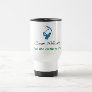 Taza De Viaje Nombre personalizado Mejor Mug de viaje de papá