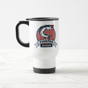Taza De Viaje Nombre personalizado Mugs de Fisher