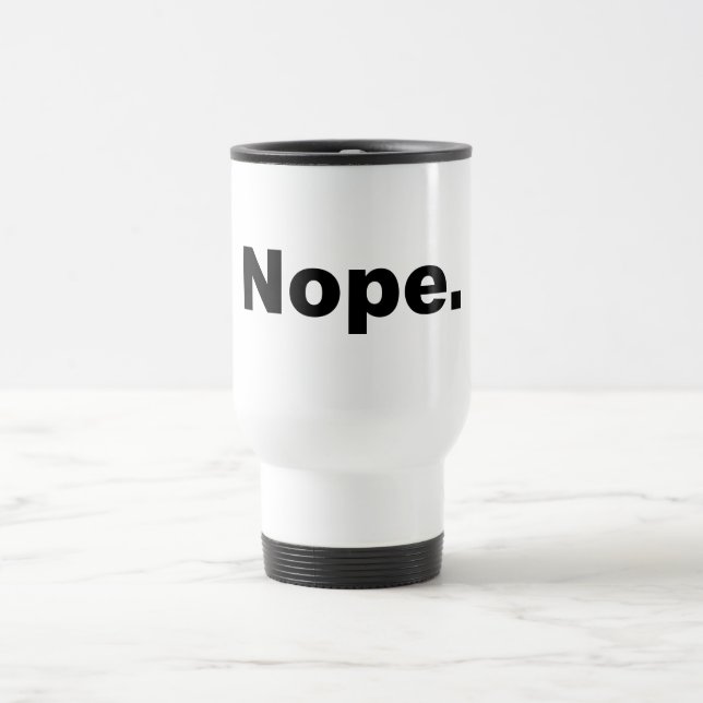 Taza De Viaje Nope (Centro)