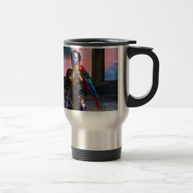 TAZA DE VIAJE NORA CYBER WARRIOR (Derecha)