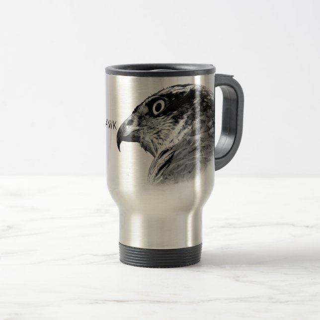 Taza De Viaje Northern Goshawk (Anverso derecho)