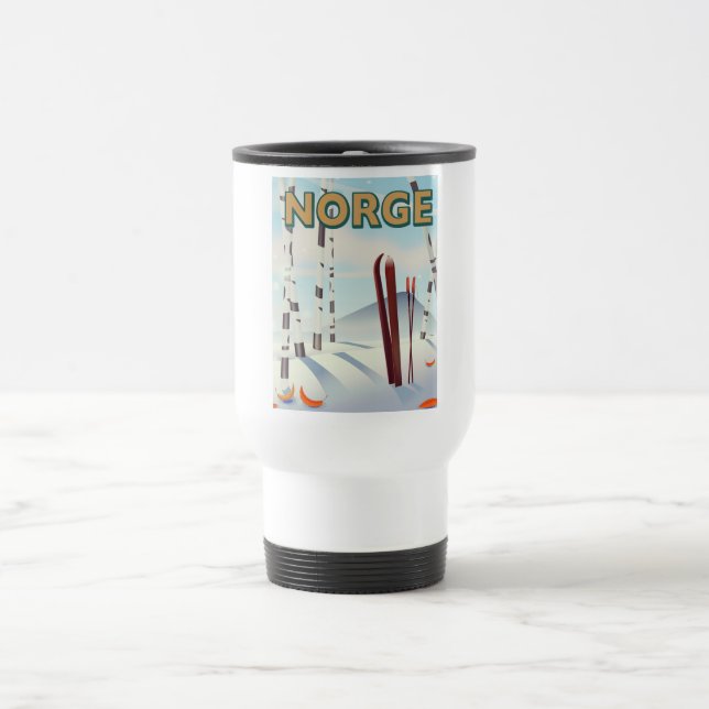 Taza De Viaje Noruega (Centro)