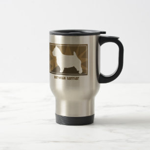 Taza De Viaje Norwich Terrier terrosa