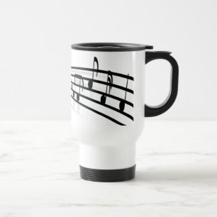 Taza De Viaje Notas de la música