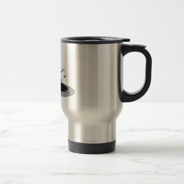 Taza De Viaje Notas musicales sobre un álbum (Derecha)