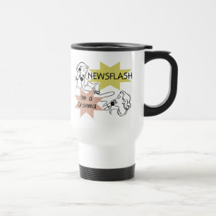 Taza De Viaje Noticia de última hora soy camisetas y regalos de