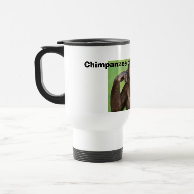 Taza De Viaje ¡Noticias del mono! (Izquierda)