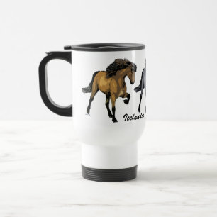 Taza De Viaje Nouvelle Vogue: Caballo islandés