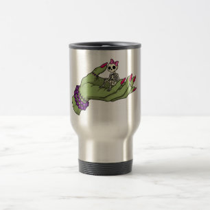 Taza De Viaje Novia de Frankenstein con Skeleton Bow   Obtención