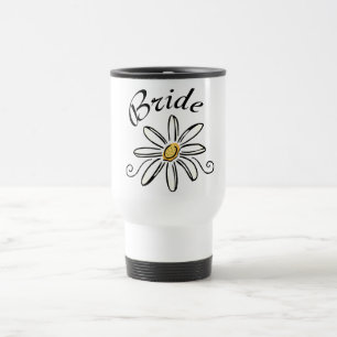 Taza De Viaje Novia flor