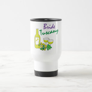 Taza De Viaje Novia toscana