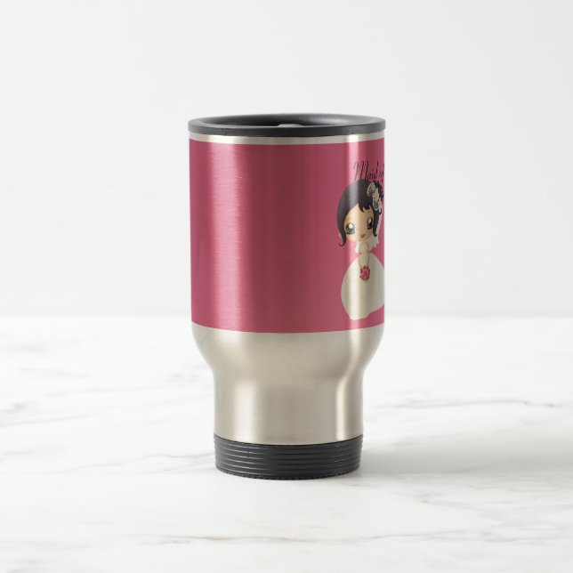 Taza De Viaje Novia y criada del honor (Centro)