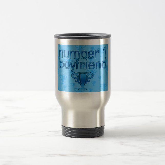 Taza De Viaje Novio del número 1 (Centro)