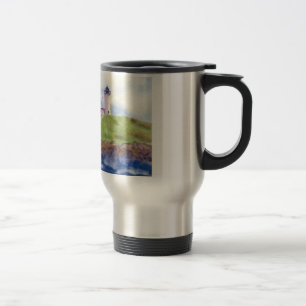 Taza De Viaje Nubble Light House York Maine